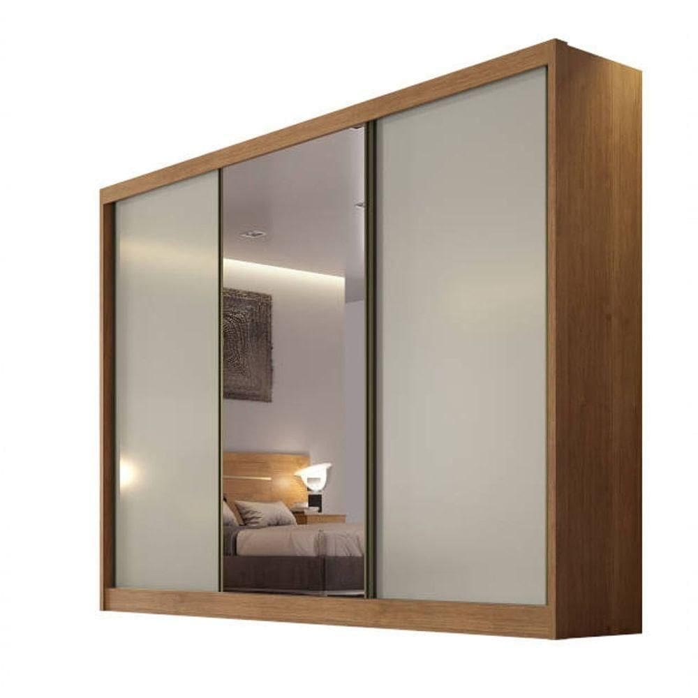 Guarda Roupa Casal - Logan - Cumaru-fendi - Horizonte