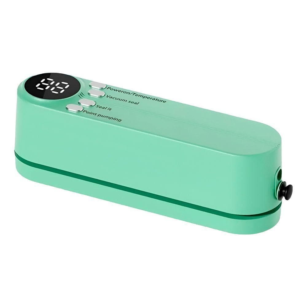 Mini Seladora Portátil Vácuo Selagem Armazenamento - 5v Usb 60kpa Com 3 Níveis De Vedaçã