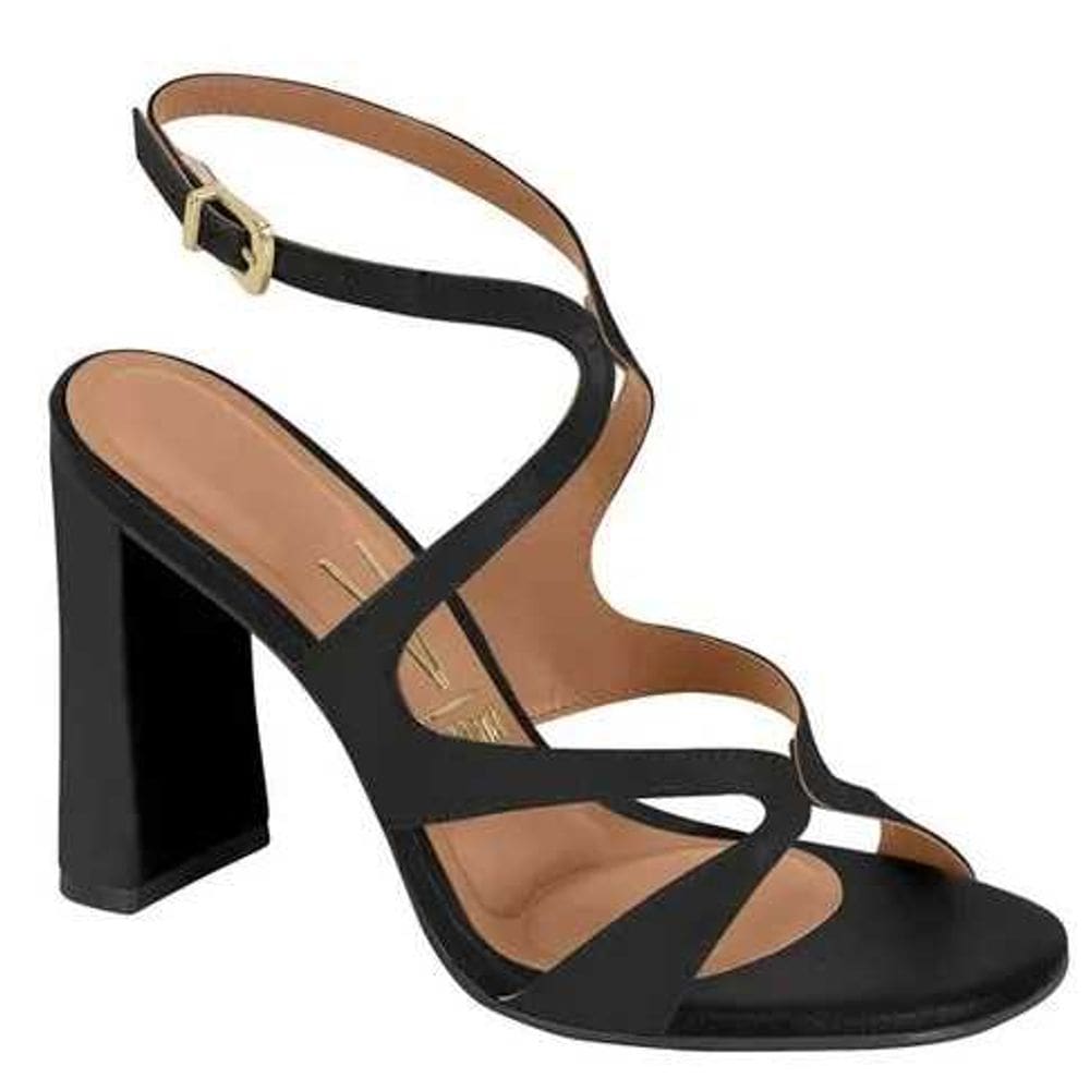 Sandália Feminino Vizzano Salto Blocado