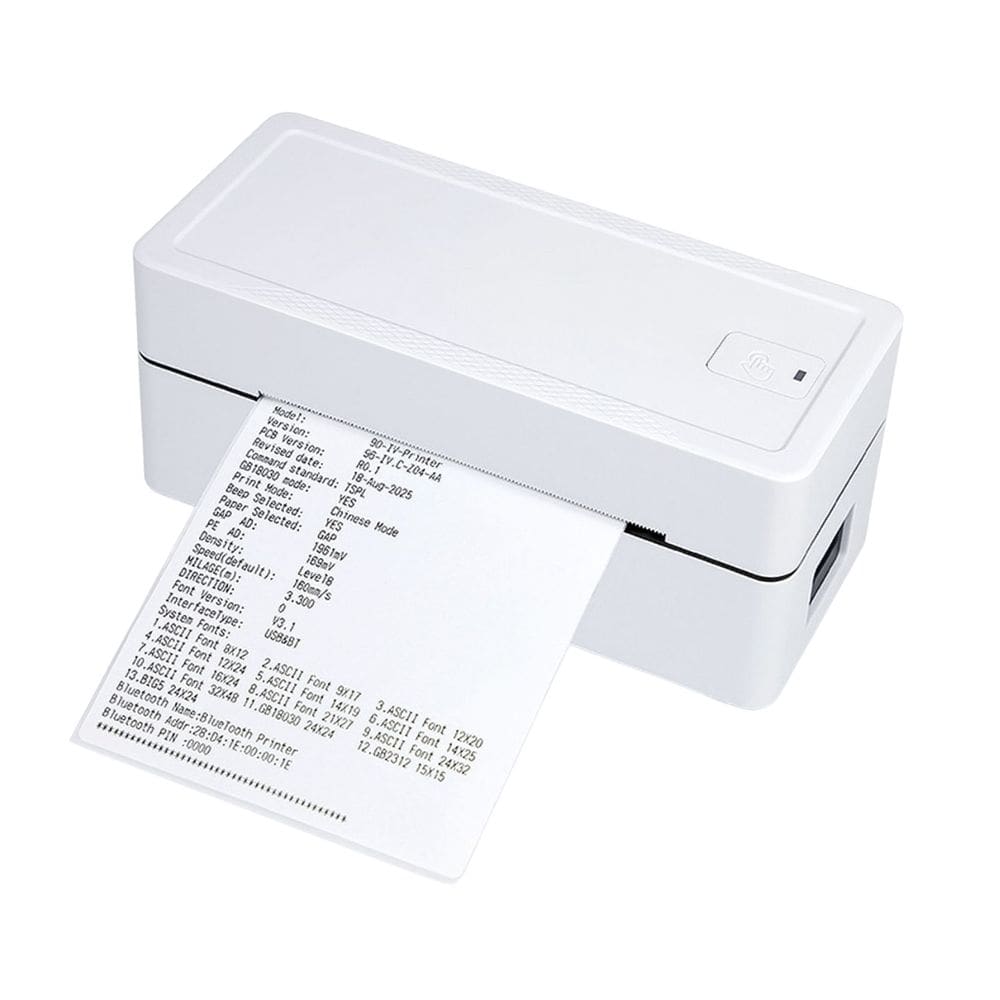 Impressora Térmica Portátil USB Etiquetas Profissionais iOS Windows Bluetooth Logística Ecommerce
