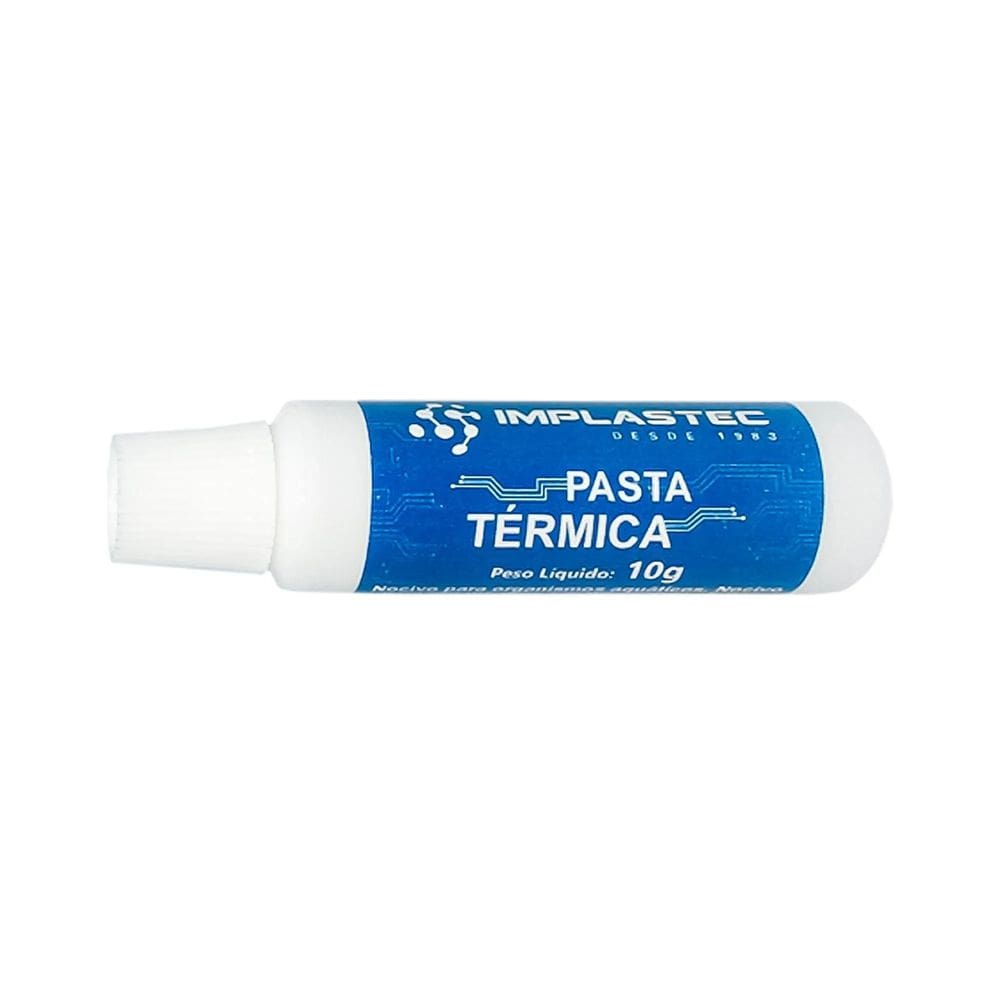 Pasta Térmica Silicone 10g Implastec Bisnaga Ipt