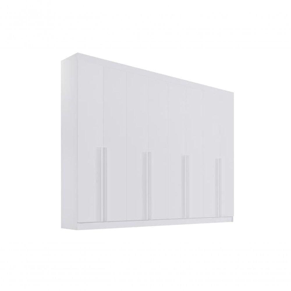 Guarda Roupa Grande 8 Portas 8 Gav - Daymont-branco - D`doro