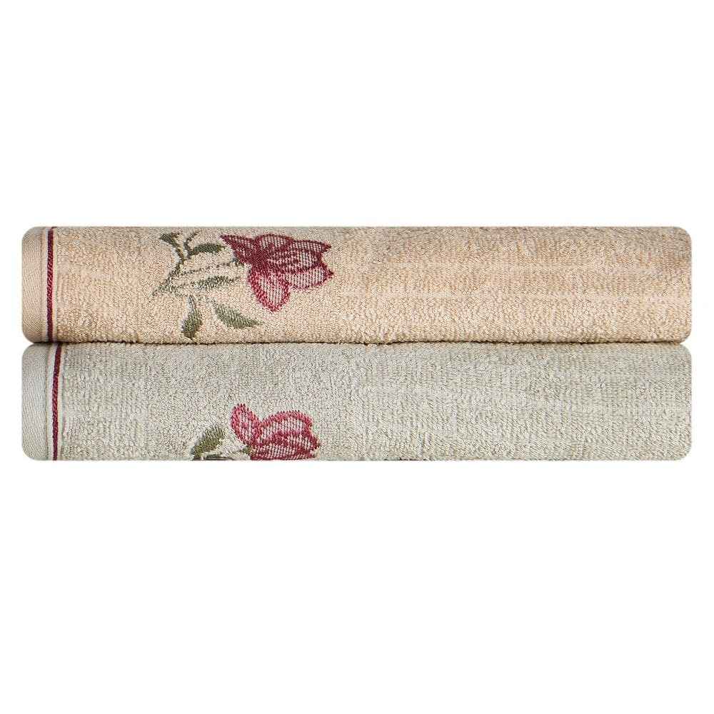 Jogo de Toalha de Banho Encanto 100% Algodao Karsten Kit 2 Peças