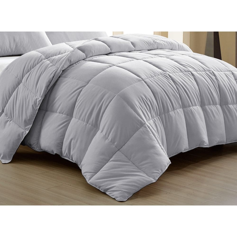 Edredom Térmico Plumage Casal 220x240cm Rozac - Cinza