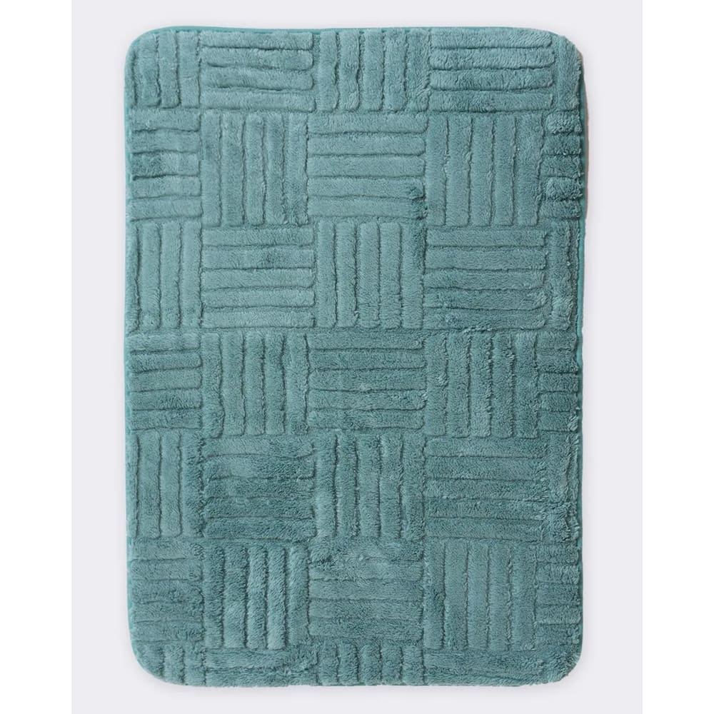 Tapete Banheiro Antiderrapante Aconchego 45x65cm Corttex - Verde