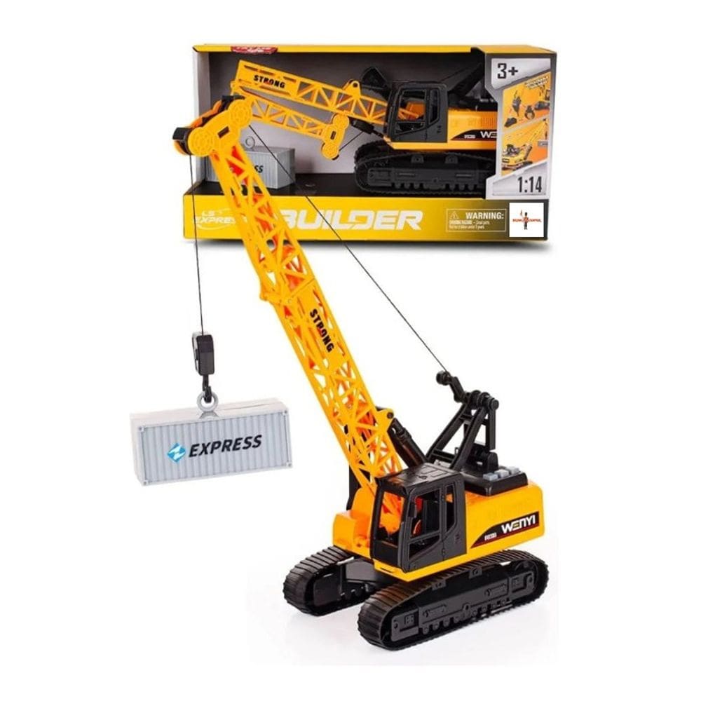 Mega Guindaste de Construção com Luz e Som - Brink Center