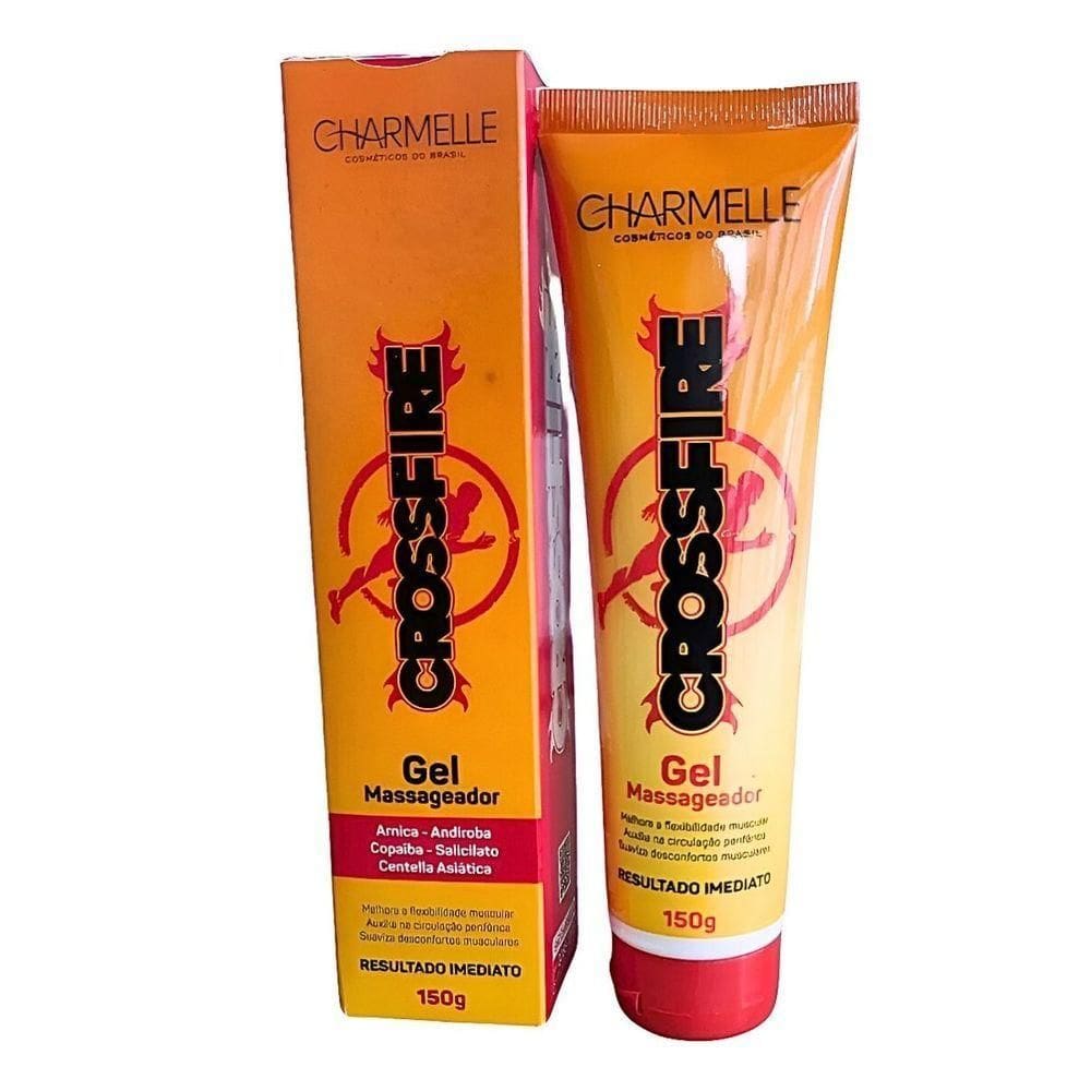 Gel Massageador Crossfire Charmelle 150g Alívio Muscular Imediato Com Arnica, Andiroba, Copaíba E Centella Asiática