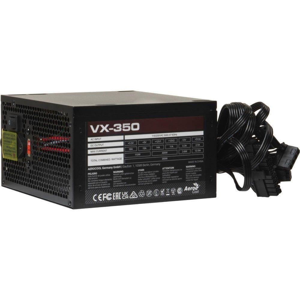 Fonte Gamer Atx Aerocool Stealth Vx-350 350w Bivolt