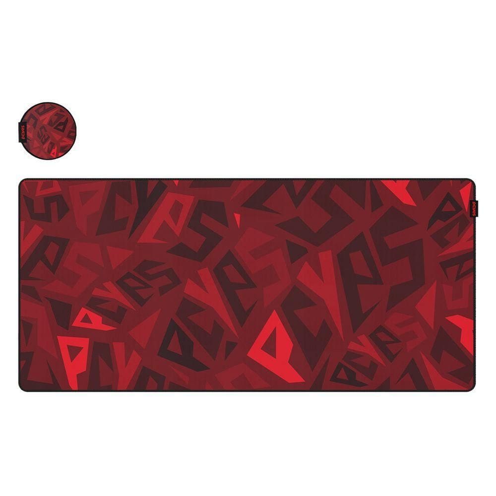 Mouse Pad Gamer Pcyes Signature Extended Red Magma Limited - 900 X 420 - Pms90x42rm
