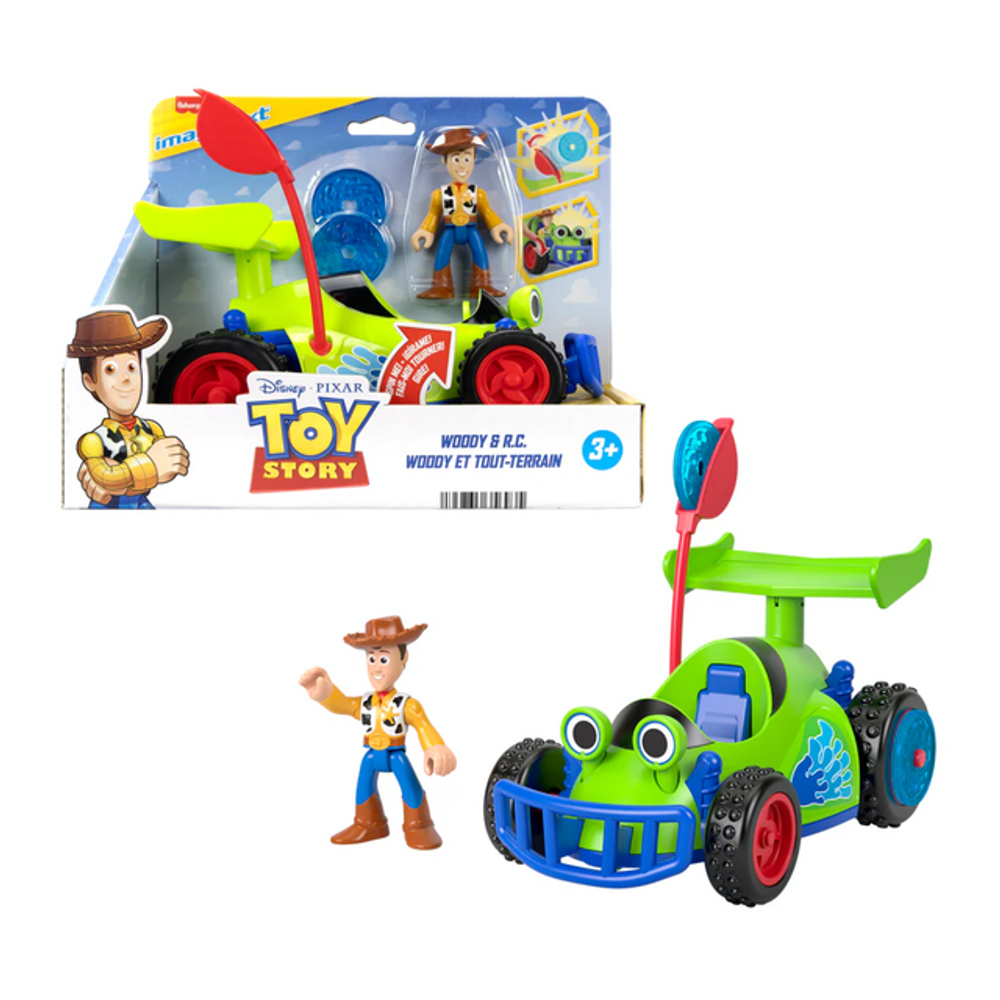 Mattel Imaginext Toy Story Woody e R.C