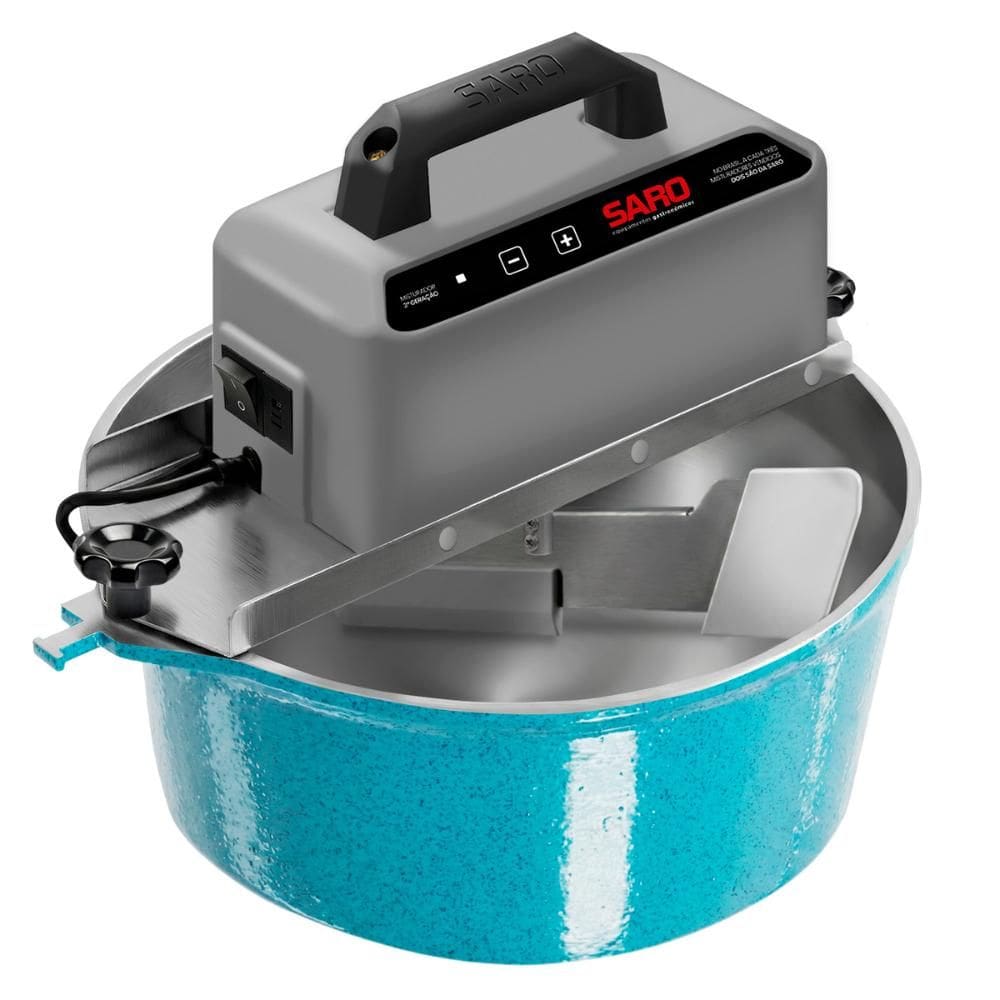 Panela Misturadora Automática para Doces e Massas SARO G3 10 Litros Azul Bivolt