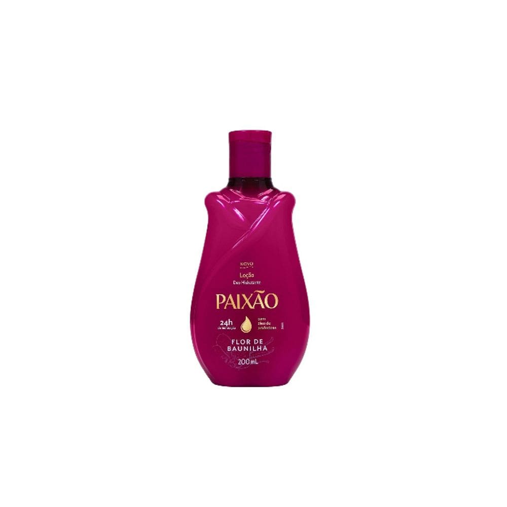Loção Hidratante Paixão Flor de Baunilha 200ml - Paixão