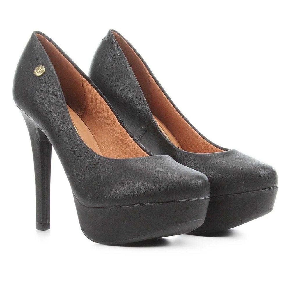 Sapato Feminino Vizzano Scarpin Meia Pata Salto Alto Tubarão