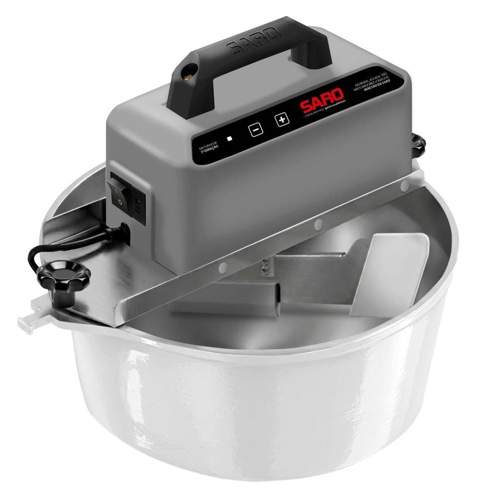 Panela Misturadora Automática para Doces e Massas SARO G3 10 Litros Branco Bivolt
