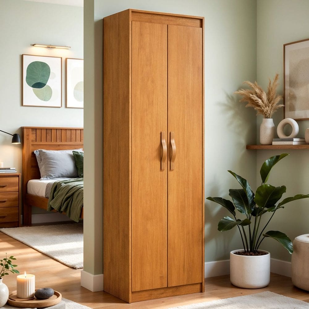 Armário Sapateira Multiuso com 5 Prateleiras e Puxador Softfeel Bliss Amendo Clean