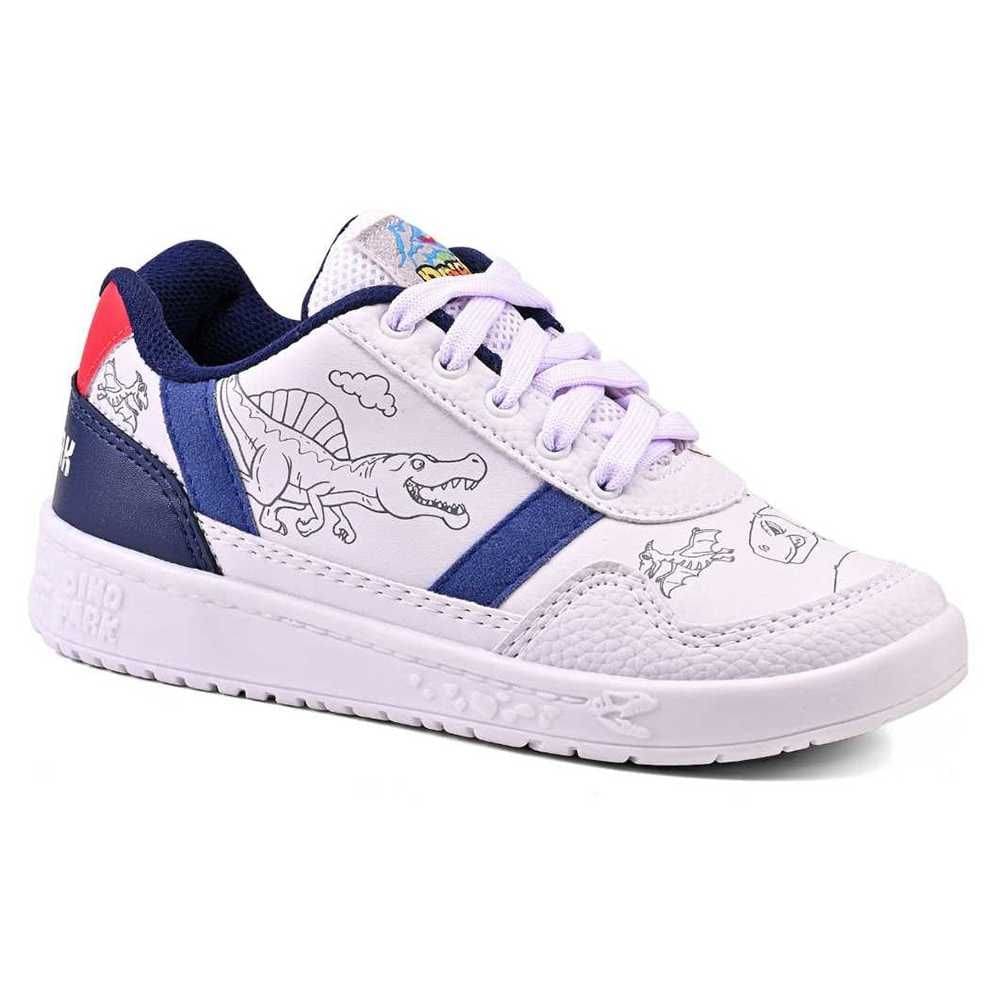 Tênis Infantil Menino Vissi Dino Branco