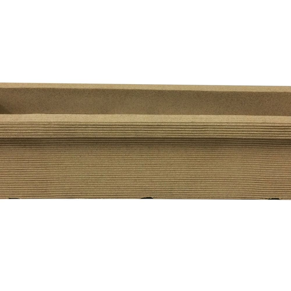 Floreira para Jardim Retangular Grande Bege Granito