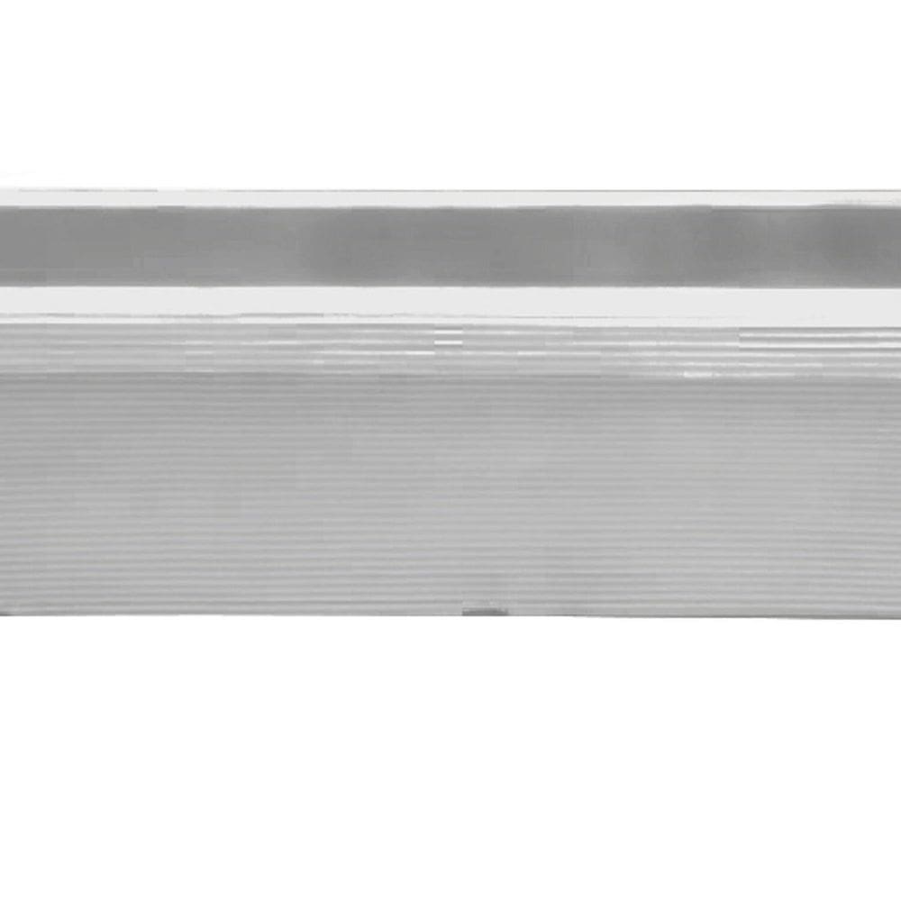 Floreira para Jardim Retangular Grande Branco Granito