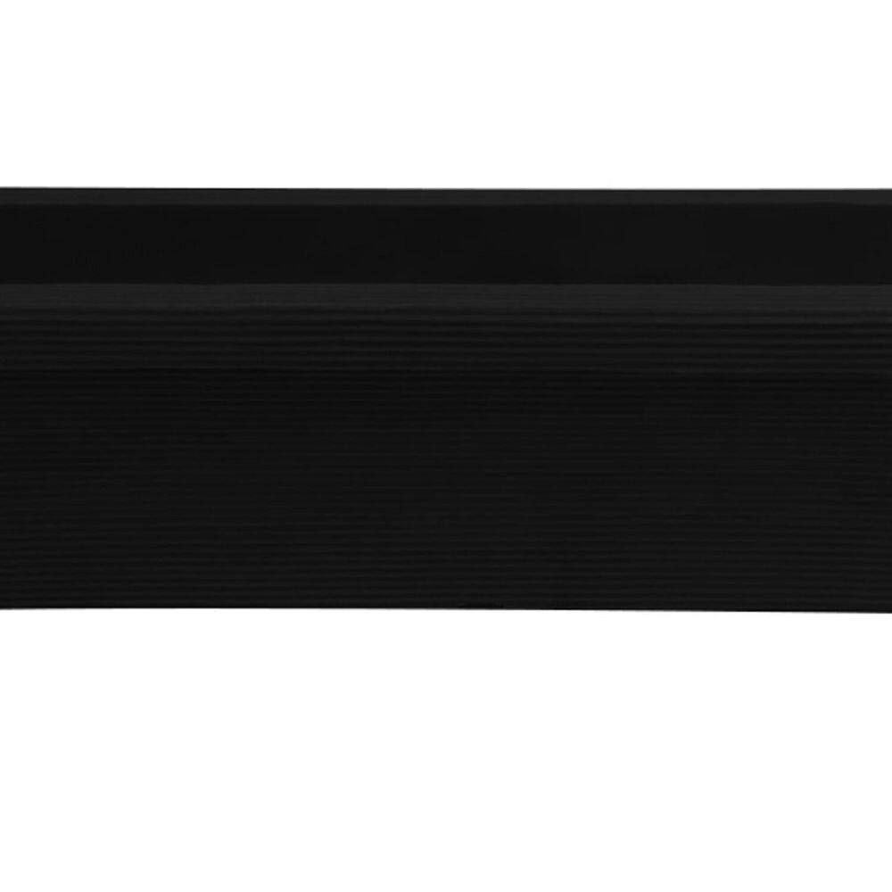 Floreira para Jardim Retangular Pequena Preto