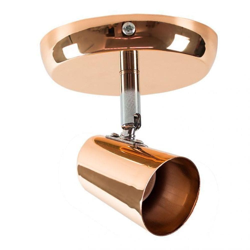 Spot De Sobrepor New Short Direcionável Mr16 Cobre Llum