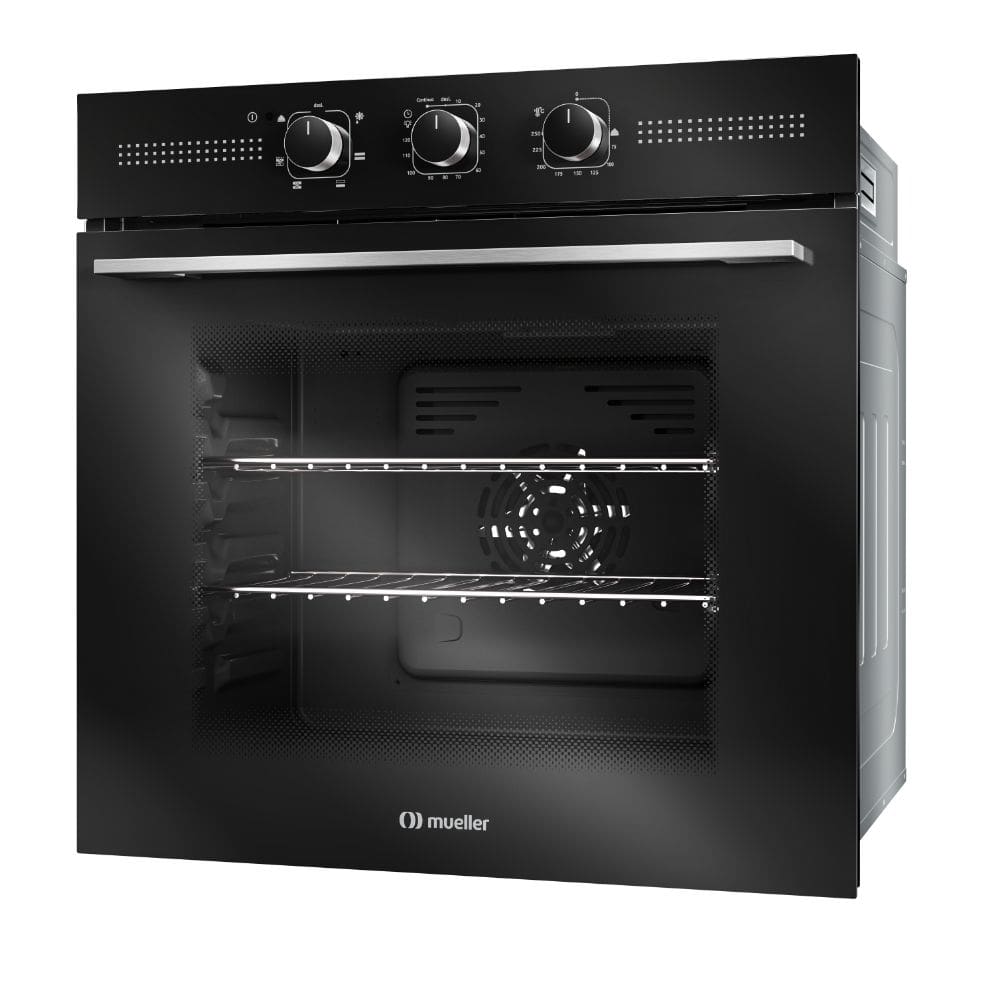 Forno Elétrico de Embutir Mueller 70 Litros Preto Função Fryer MFE70K - 220V