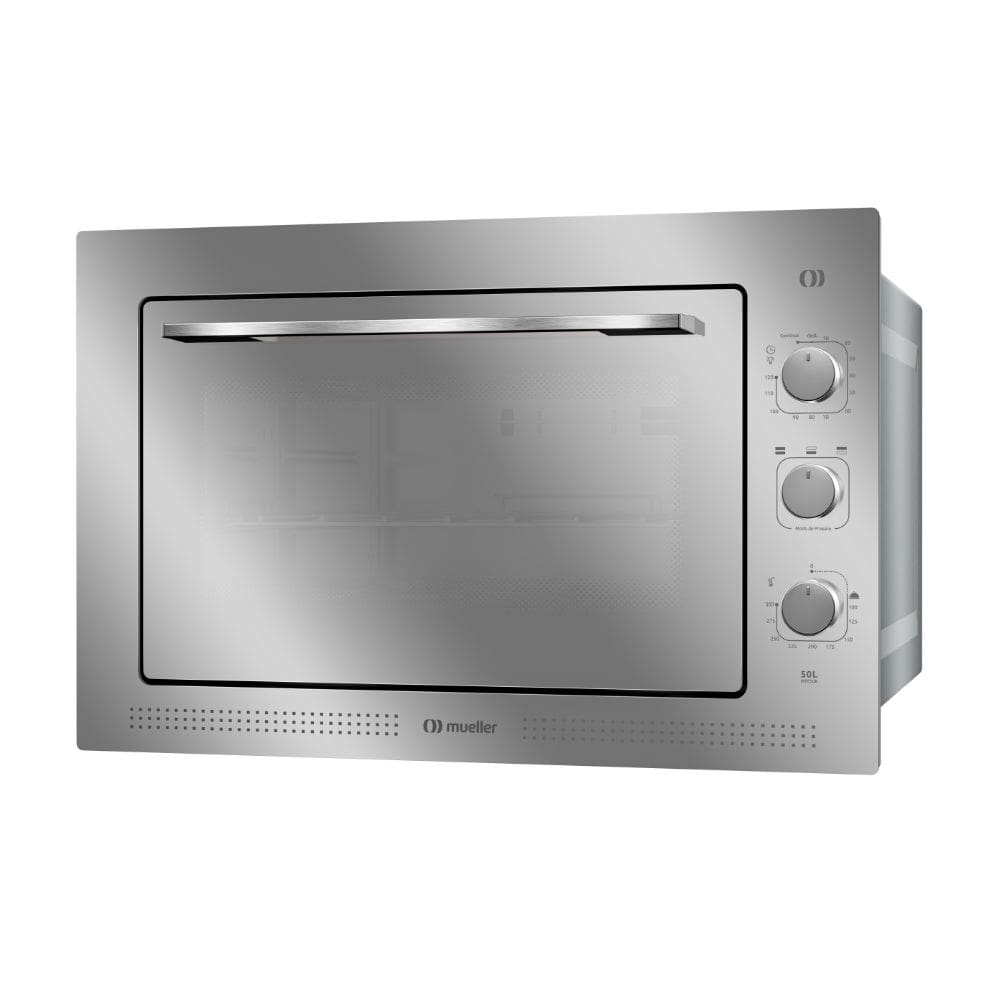 Forno Elétrico de Embutir Mueller 50 Litros Espelhado com Painel Digital MFE50k-127v