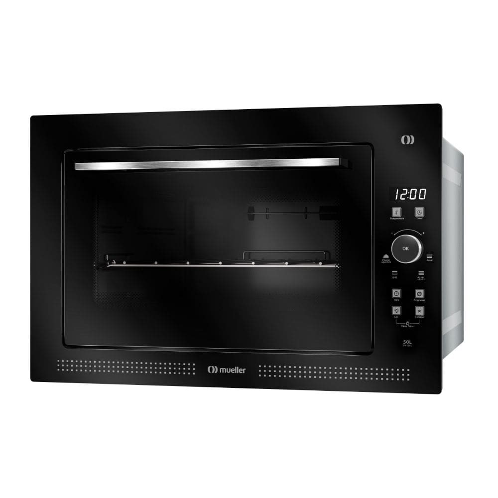 Forno Elétrico de Embutir Mueller 50 Litros Preto com Painel Digital MFE50L-127v