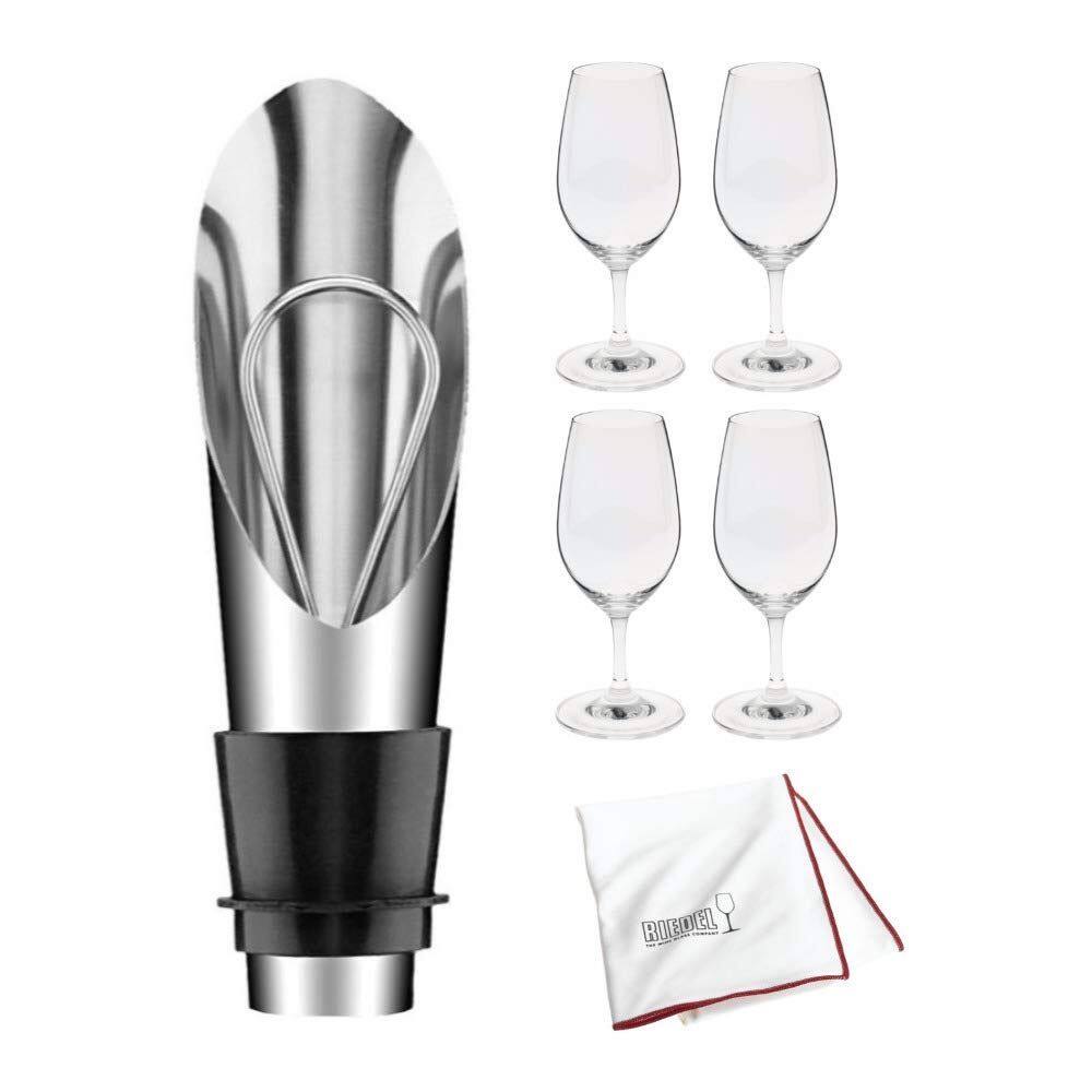 Conjunto de Taças para Vinho do Porto Riedel Vinum 4 peças com Dosador