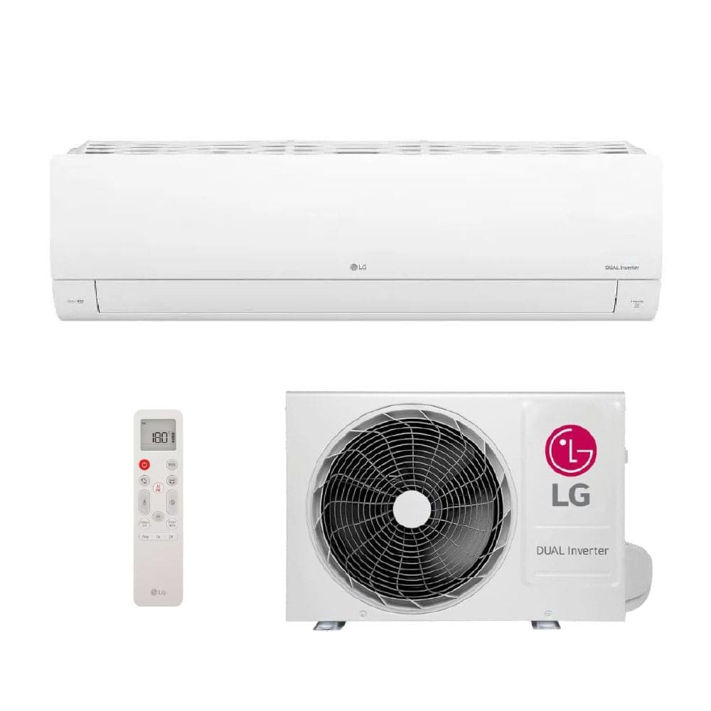 Ar Condicionado Split Hi Wall LG Dual Voice AI Inverter 12.000 Btus Quente e Frio 220v R-32