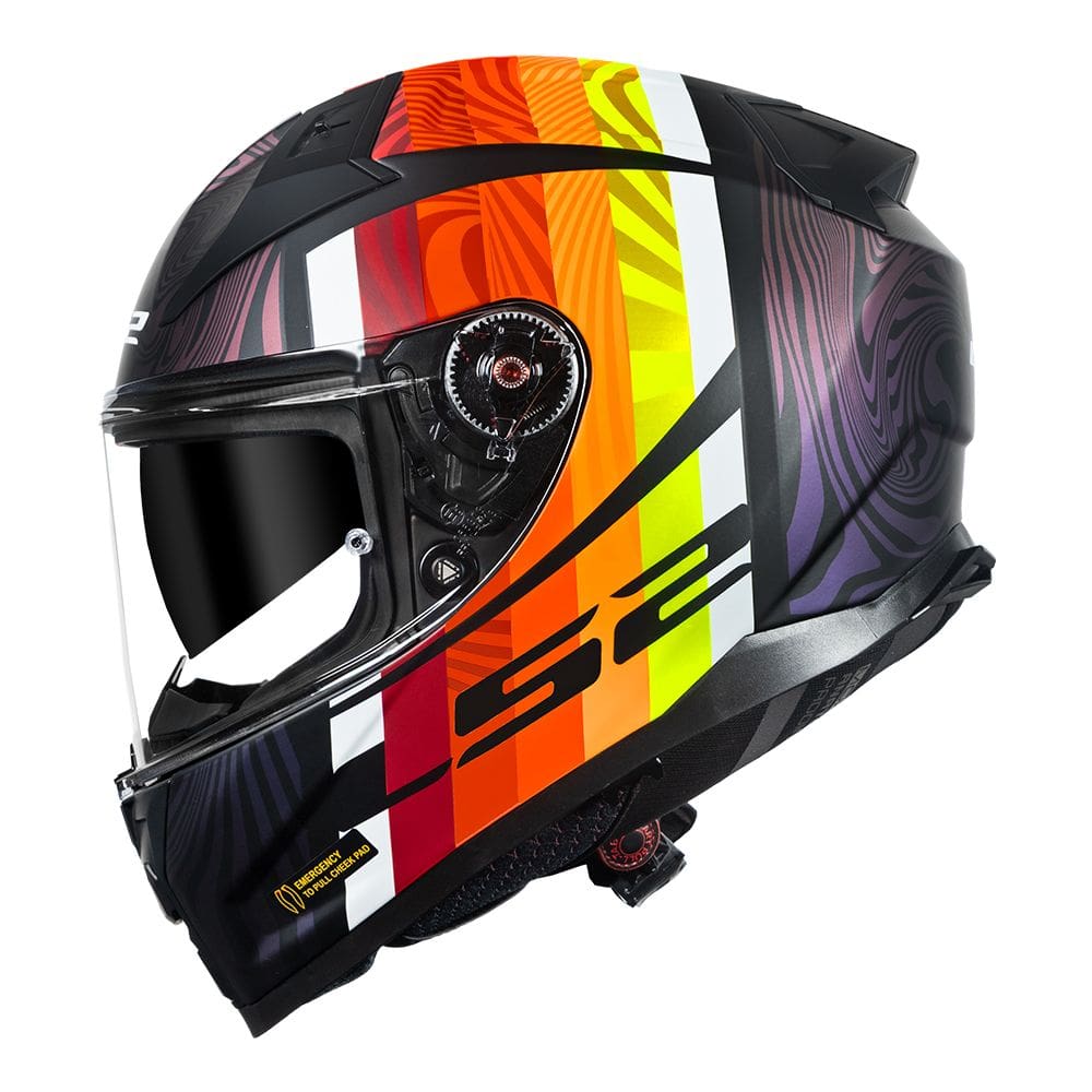 Capacete LS2 FF811 Vector 2 Freedom Chamaleon Fosco