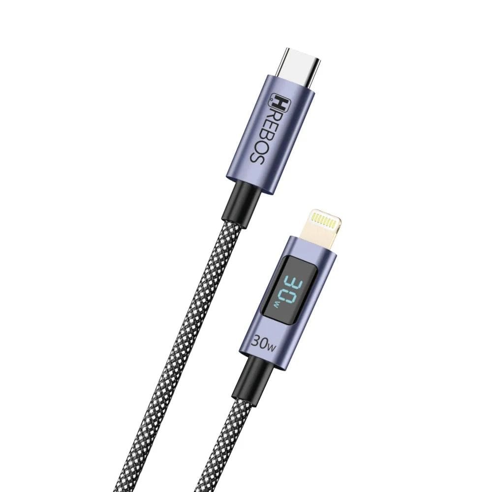 Cabo Turbo Hrebos Cb-388i Volt Vision 30w Usb-c P/ Lghtng