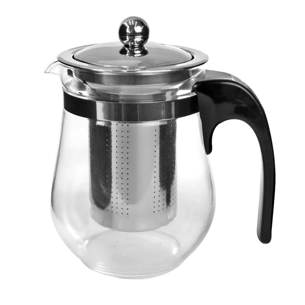 Chaleira de Vidro para Chá com Infusor de Inox 500ml