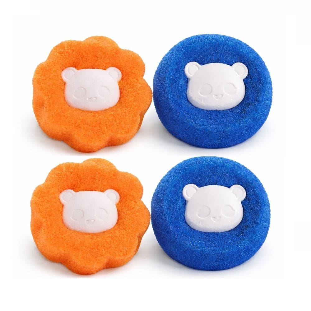 Kit 4 Esponja Mágica Coletor de Pelos para Máquina de Lavar