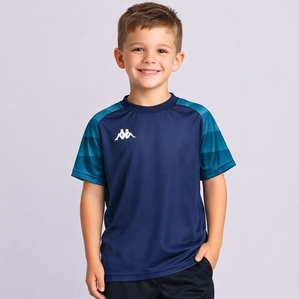Camiseta Kappa Juvenil Raglany