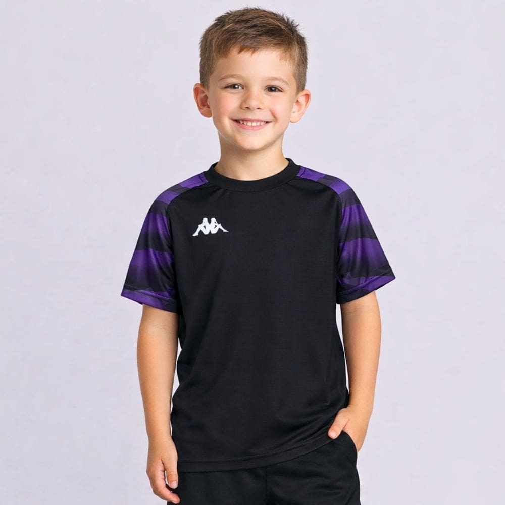 Camiseta Kappa Juvenil Raglany