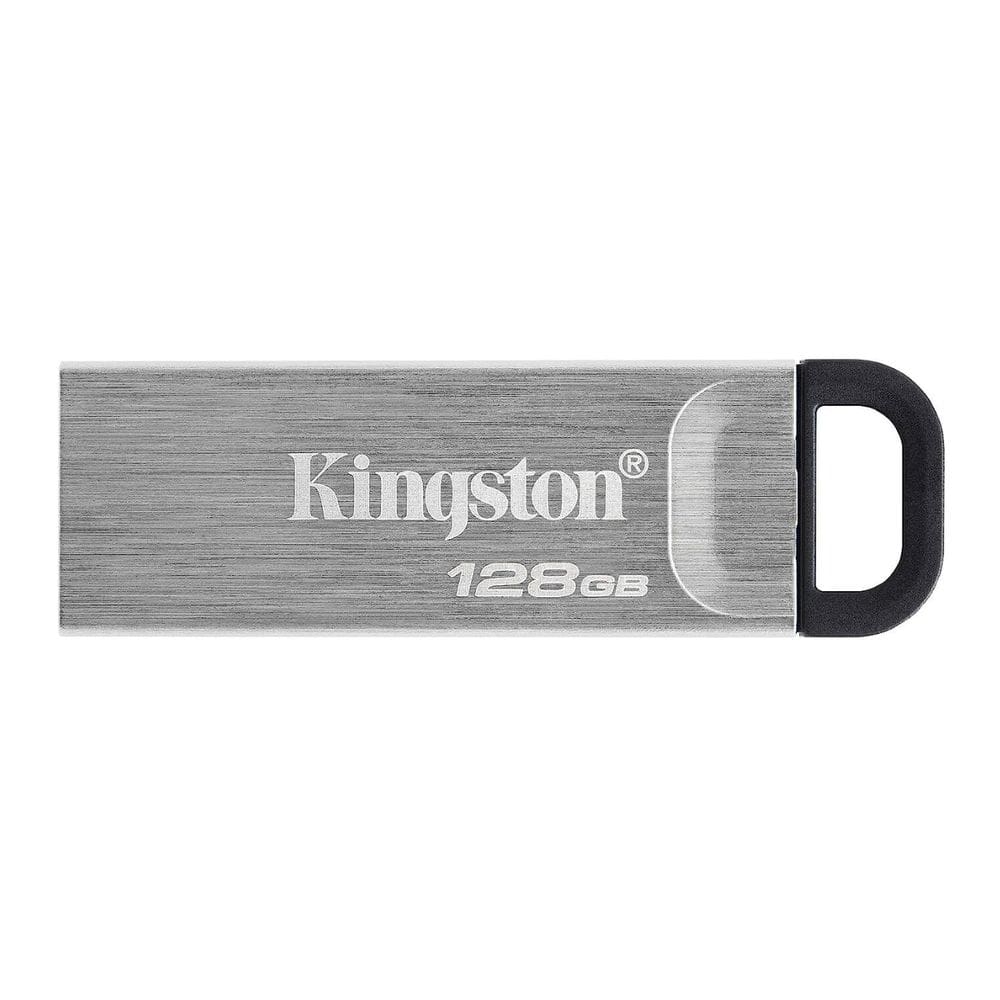 Unidade flash Kingston DataTraveler Kyson 128GB USB 3.2 Metal
