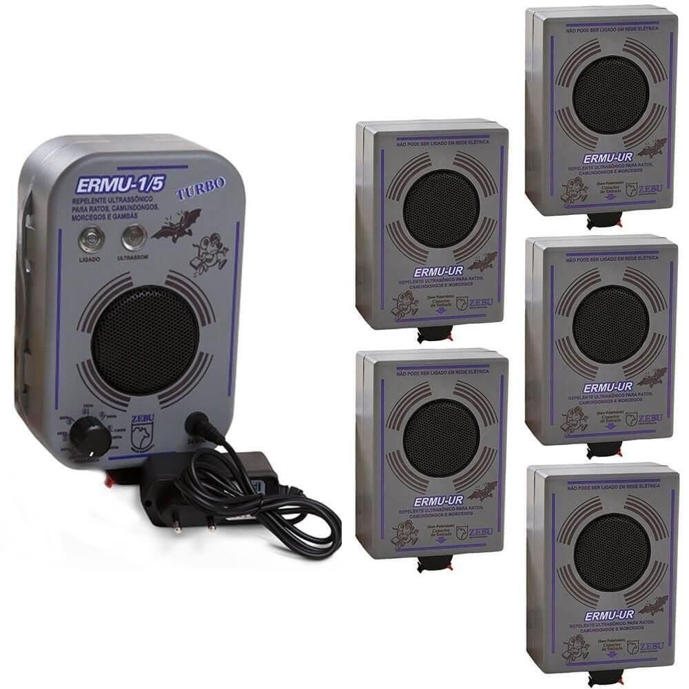 Espanta Rato E Morcego E 5 Unidade Remota Zebu Ermu 1/5 Turbo 10782-10790x5