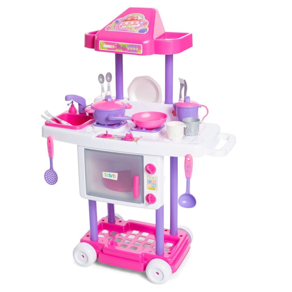 Cozinha Infantil  Riva Chef Roxo e Rosa- TaTeTi