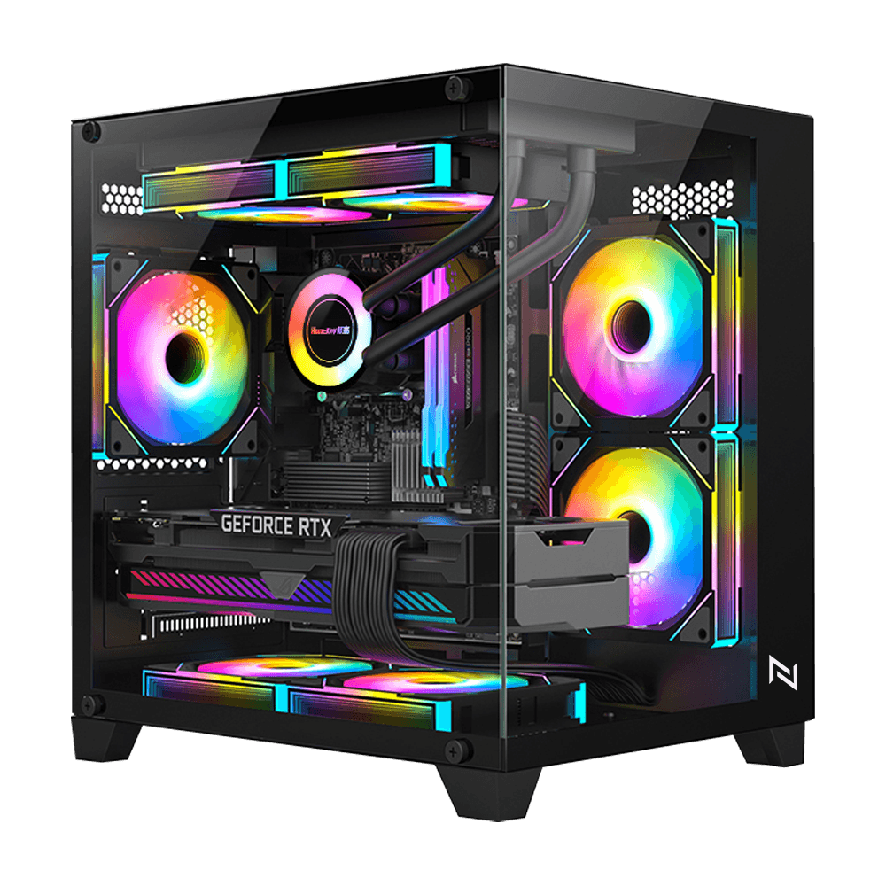 Pc Gamer Ryzen 5 5500, 16GB 3200Mhz, (RTX 5060 8GB), A520M, SSD 480GB, 600W 80 Plus, 3 fans RGB, Neologic - NLI90208