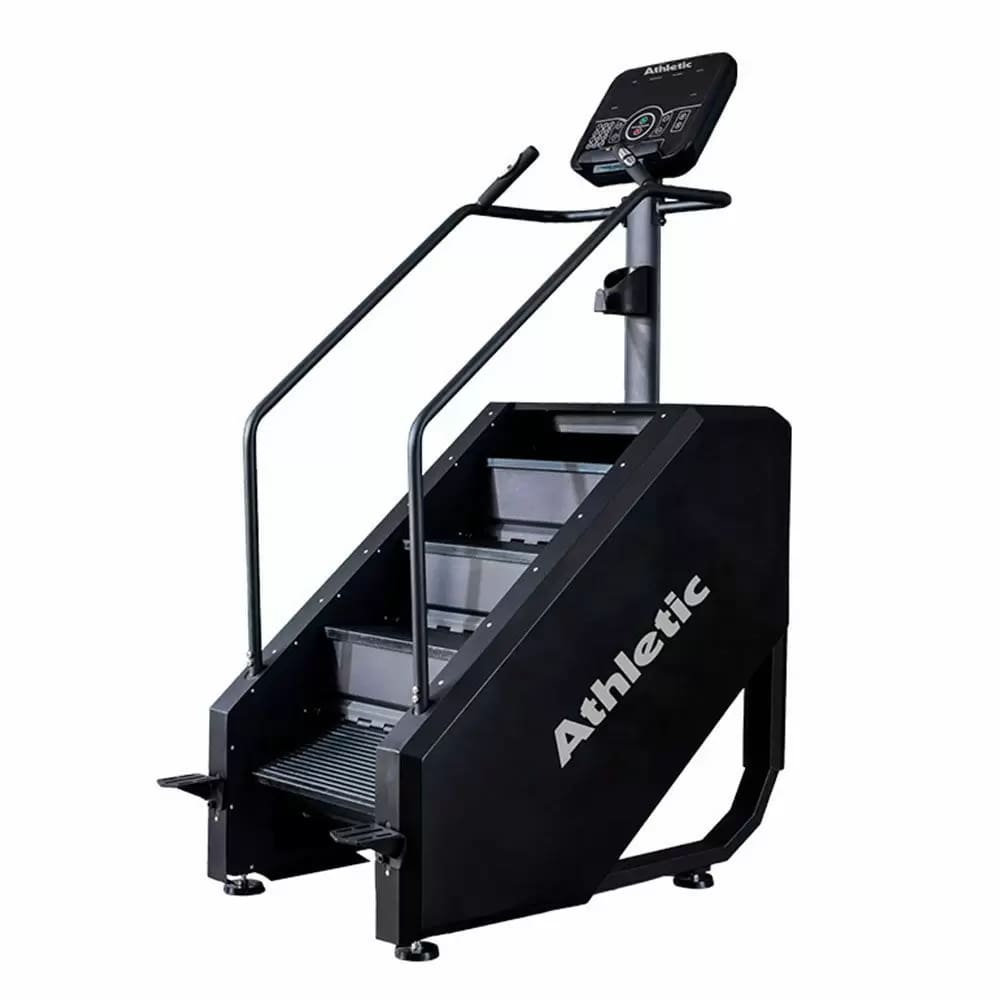 Simulador de Escada Profissional Athletic Master Climber 3000SC Treino Para Perna Glúteo Cardio