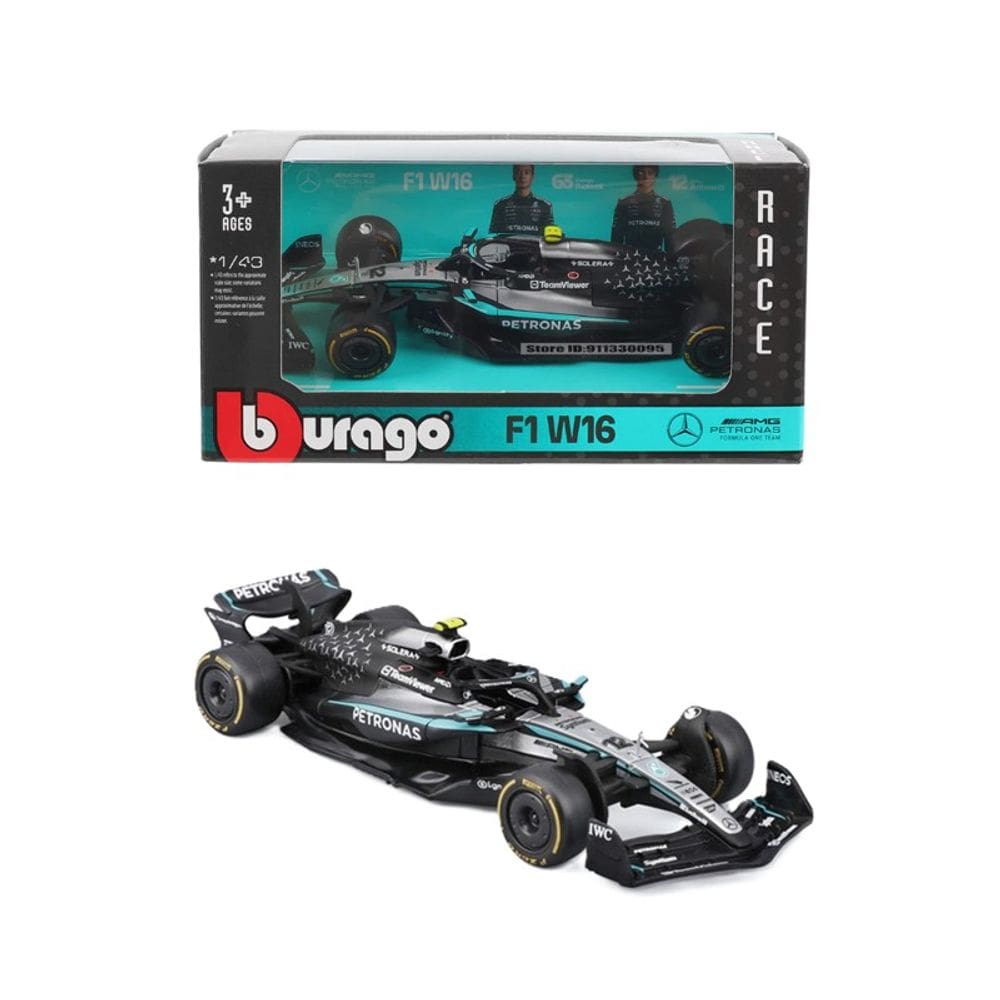 Miniatura 1:43 F1 Mercedes W16 Antonelli 12 - Burago