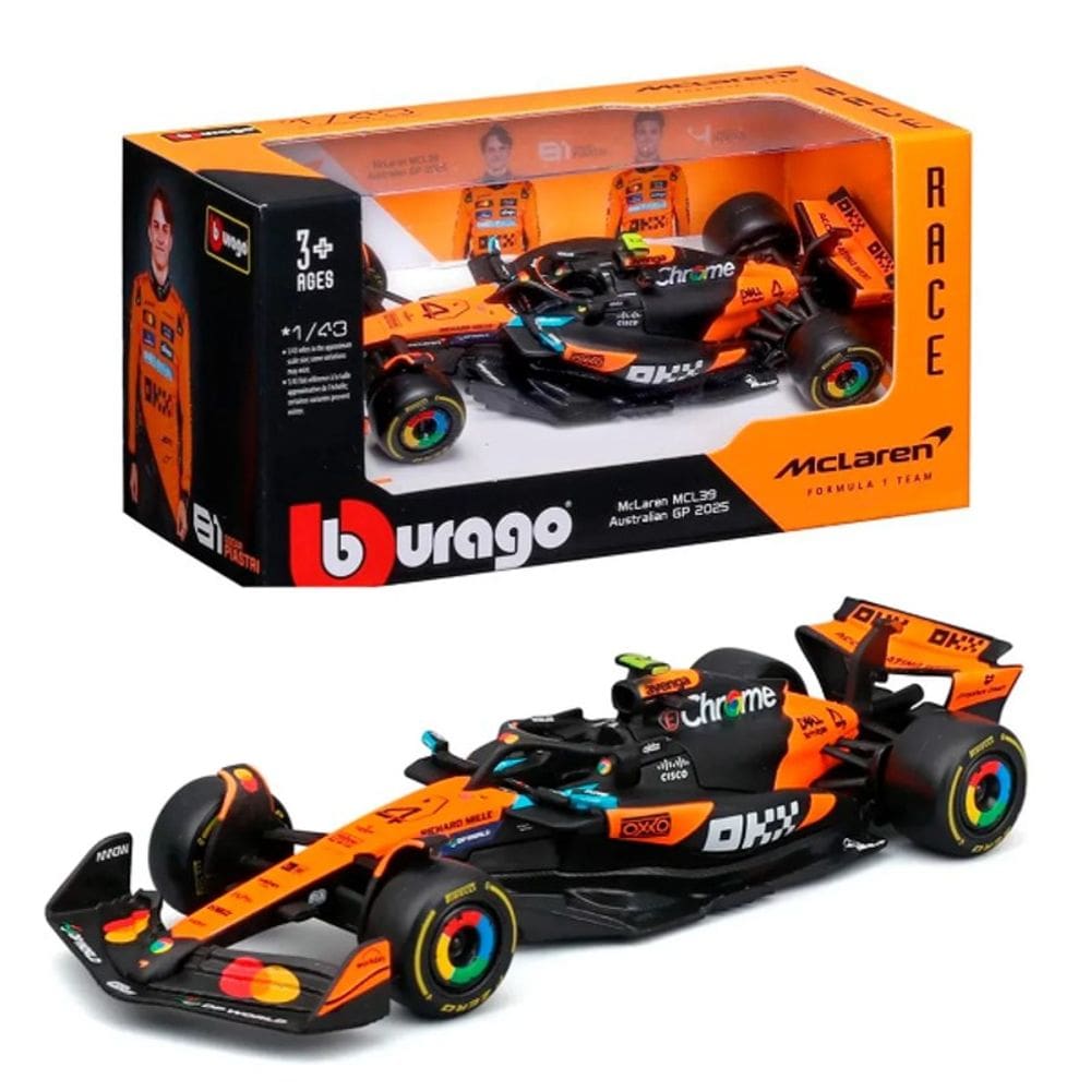 Miniatura F1 McLaren Norris 4 MCL39 2025 1:43 - Burago