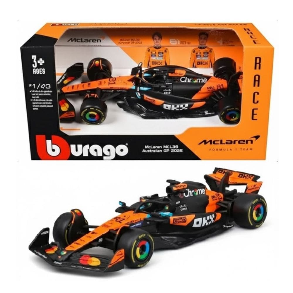 Miniatura McLaren MCL39 2025 1:43 Oscar Piastri - Burago
