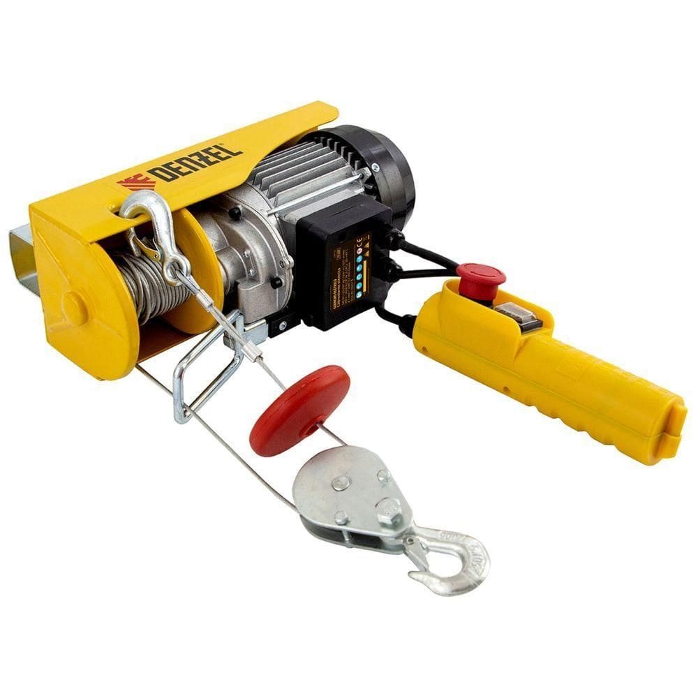 Guincho Elétrico 220V 0,25t 540w 12m 10m-min Mono Denzel