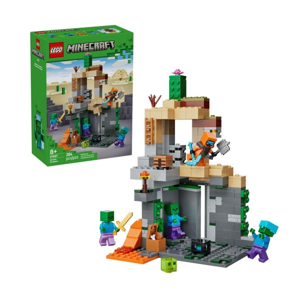 Lego Minecraft Masmorra Zumbi - 21587