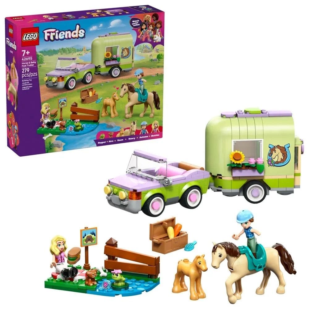 Lego Friends Reboque para Cavalo e Potro - 42695