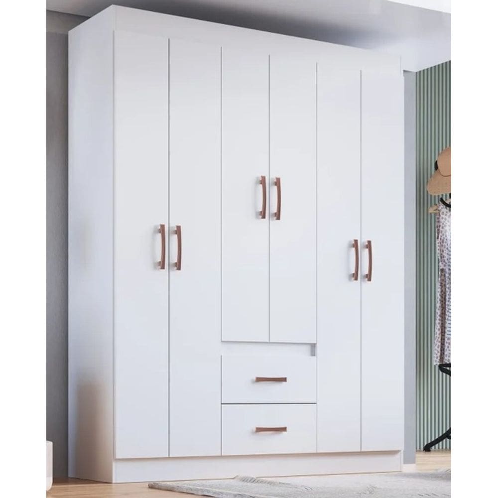Grpa SIDNEY 06 Portas e 02 Gavetas Branco