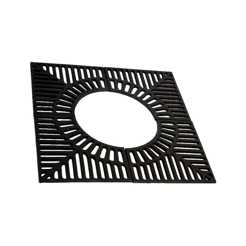 Grelha Arvoreira de Ferro Fundido Para Praça Avenida 60x60cm
