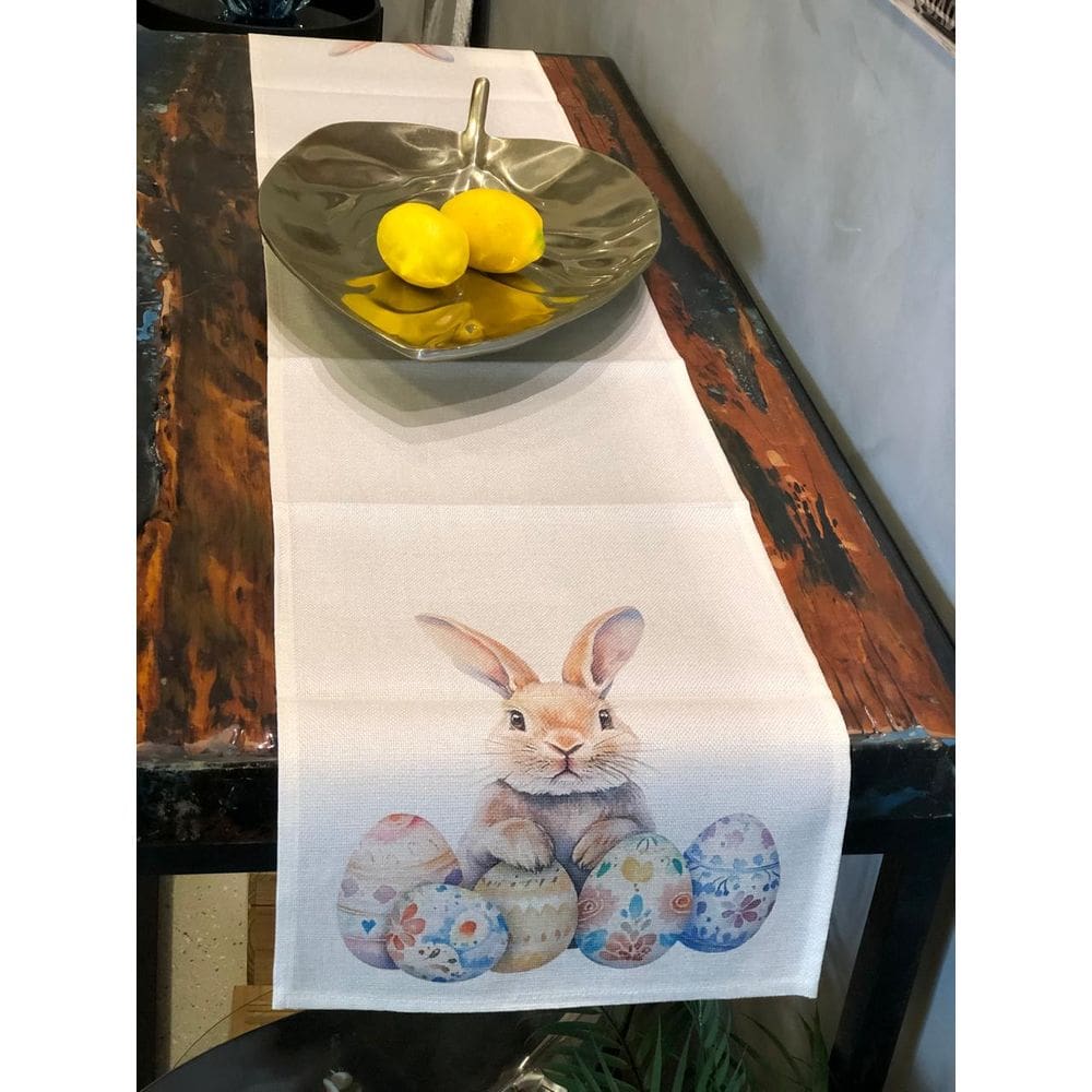 Caminho De Mesa Coe Beg Ovo Clr 167Cm (Roupa De Mesa) C/1 Un