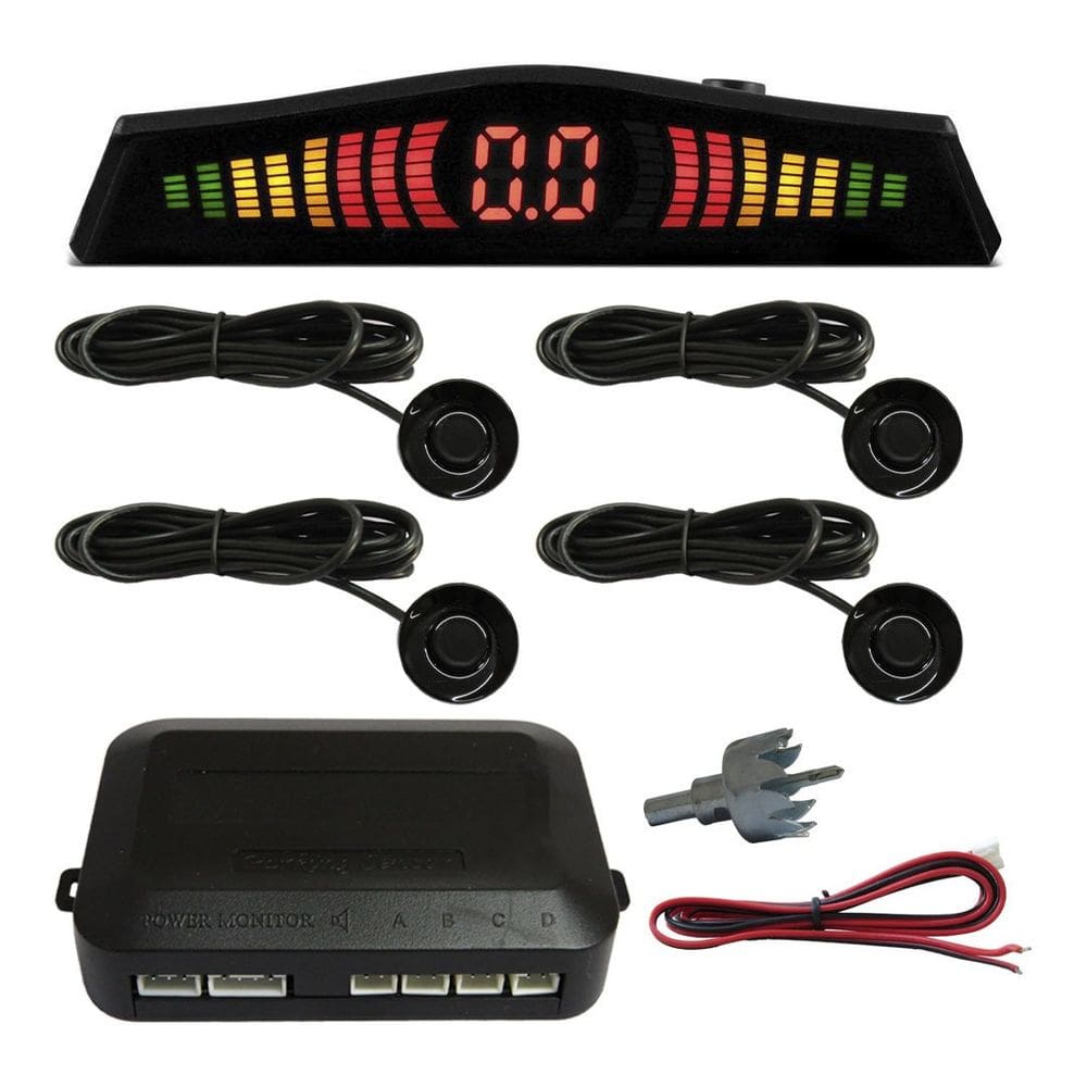 Sensor de Estacionamento Preto Capsula 22mm